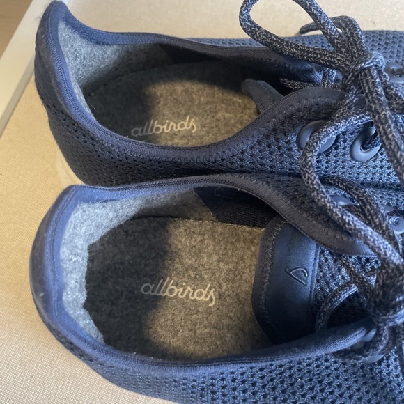 Allbirds Men's Tree Runners Athletic Sneakers Shoes Blue Mesh Size 11 Great Cond - Picture 3 of 8